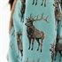 Picture of Deer - M - French Terry - Trellis Blauw
