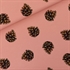 Picture of Pine Cones - M - French Terry - Cameo Bruinachtig Rose