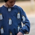 Picture of Penguins - M - French Terry - Duikerblauw