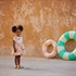 Picture of Inflatable Flamingos - M - French Terry - Perzikbeige