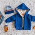 Picture of Matelassé Piqué Tricot - Surf The Web Blauw